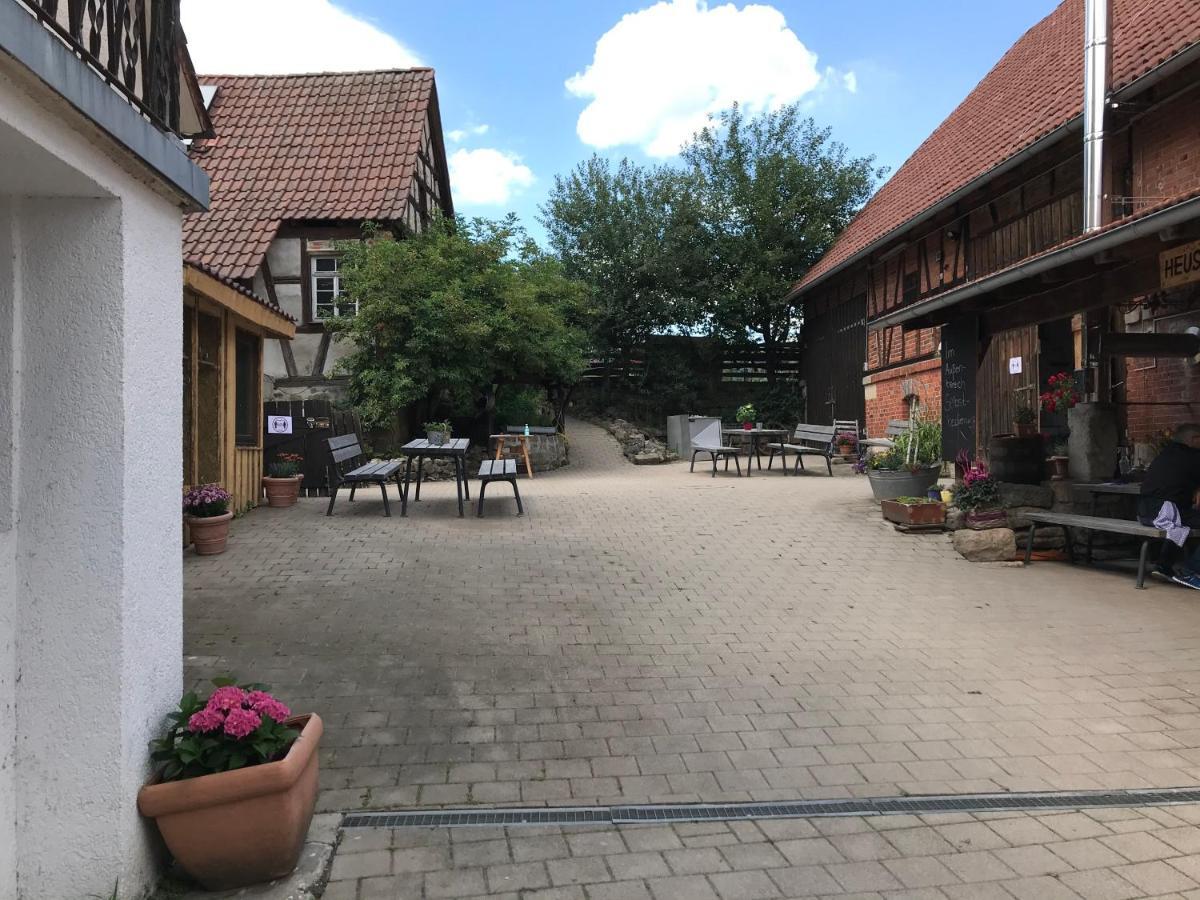 Heuhotel Beim Gnadenhof Murrhardt Экстерьер фото